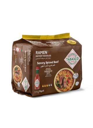Savory Spiced Beef Ramen Instant Noodles